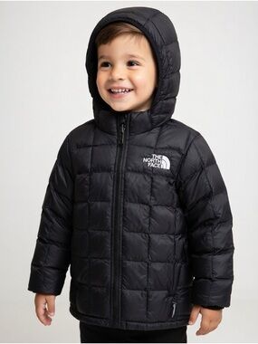The North Face Kids Black Puffer Jacket Size 6 (XS) Like New